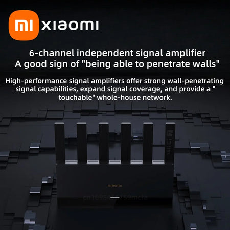 Xiaomi Router BE6500 - Ultra Fast 6500Mbps Mesh Network