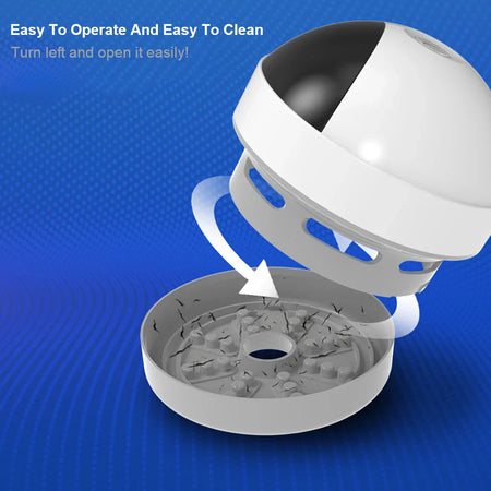 Desk Dust Vacuum &ndash; Cute and Compact USB Charging Cleaner