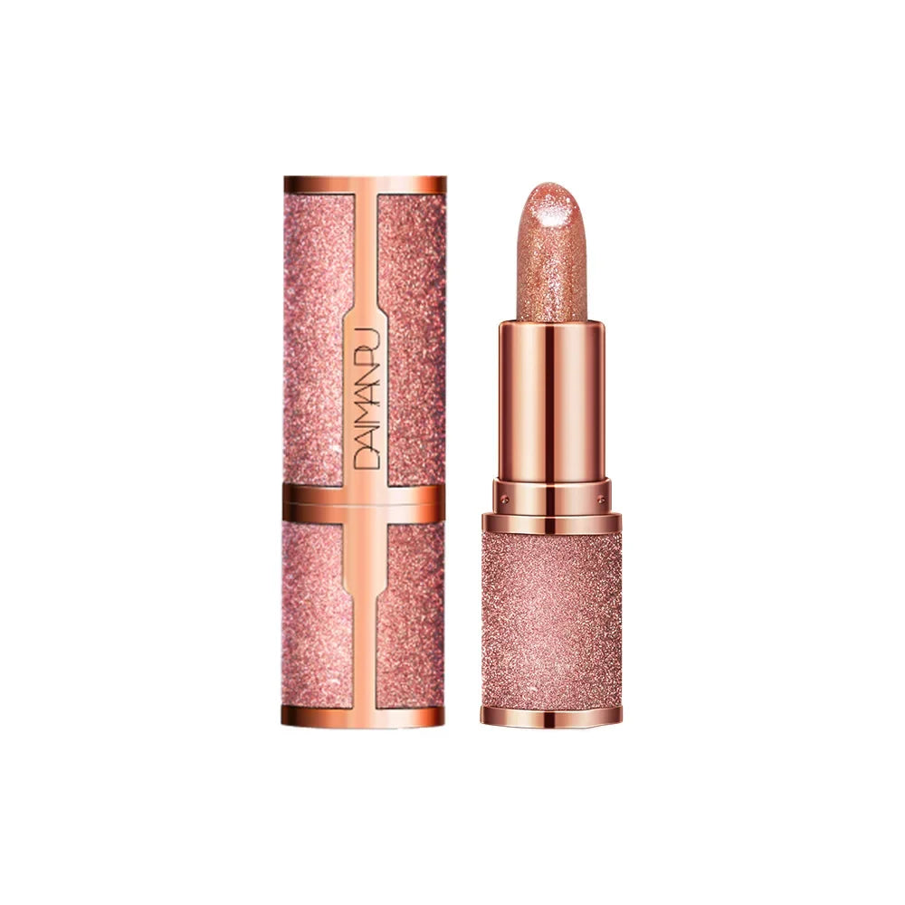 Temperature Color Changing Glitter Lipstick - Waterproof Velvet Matte Lip Tint 02