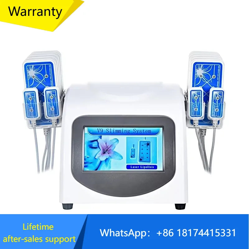 Dispositivo de Belleza de Lipólisis Láser Térmica LLLT Kit de 14 Almohadillas