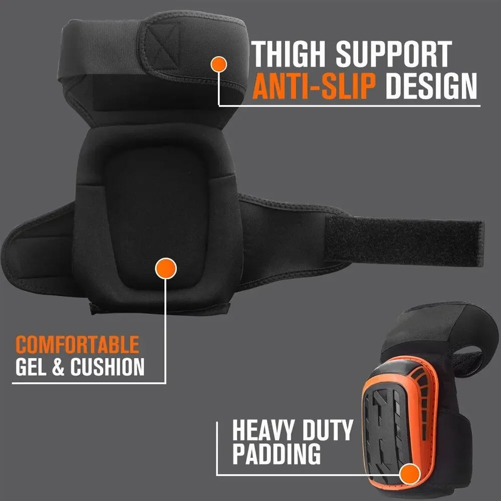 Choice Pro Heavy Duty Knee Pads &ndash; Gel Cushion Comfort