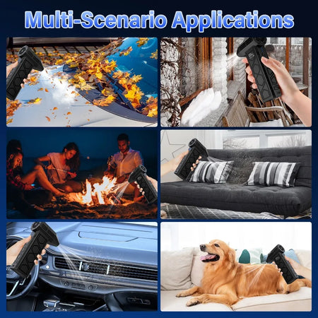 Handheld Mini Blower Fan 180000RPM &ndash; Rechargeable 5000mAh