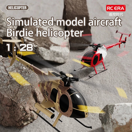 1:28 C189 MD500 RC Helicopter &ndash; One-Click Takeoff Landing
