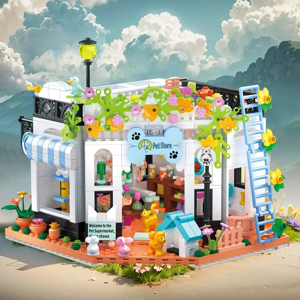 Pet House Building Blocks &ndash; Creative DIY Assembly Fun