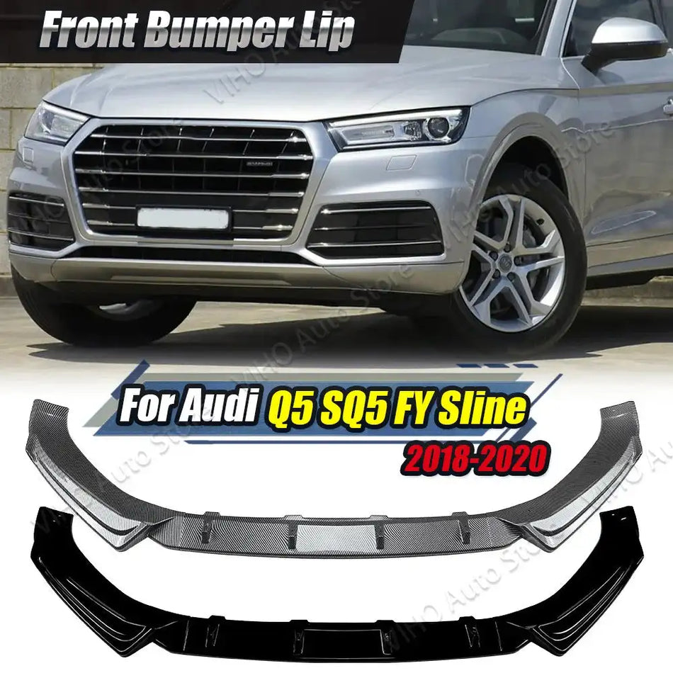 Kit de lábio difusor inferior Audi Q5 SQ5 2018 2019 2020