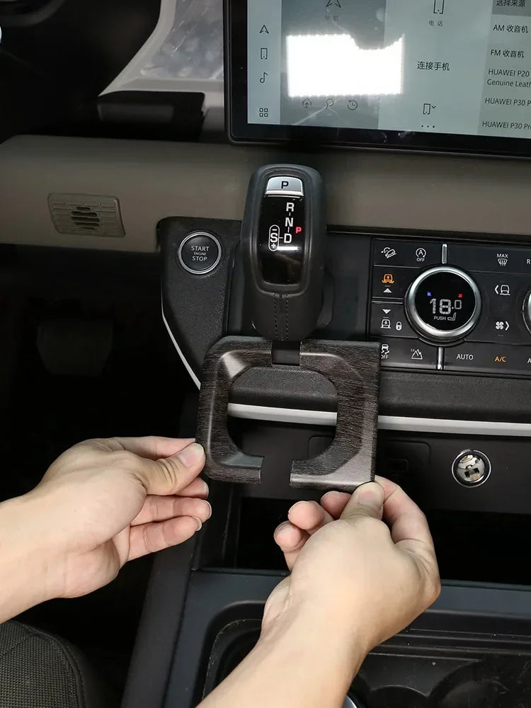 Autocolant capac inferior consola schimbător Land Rover Defender