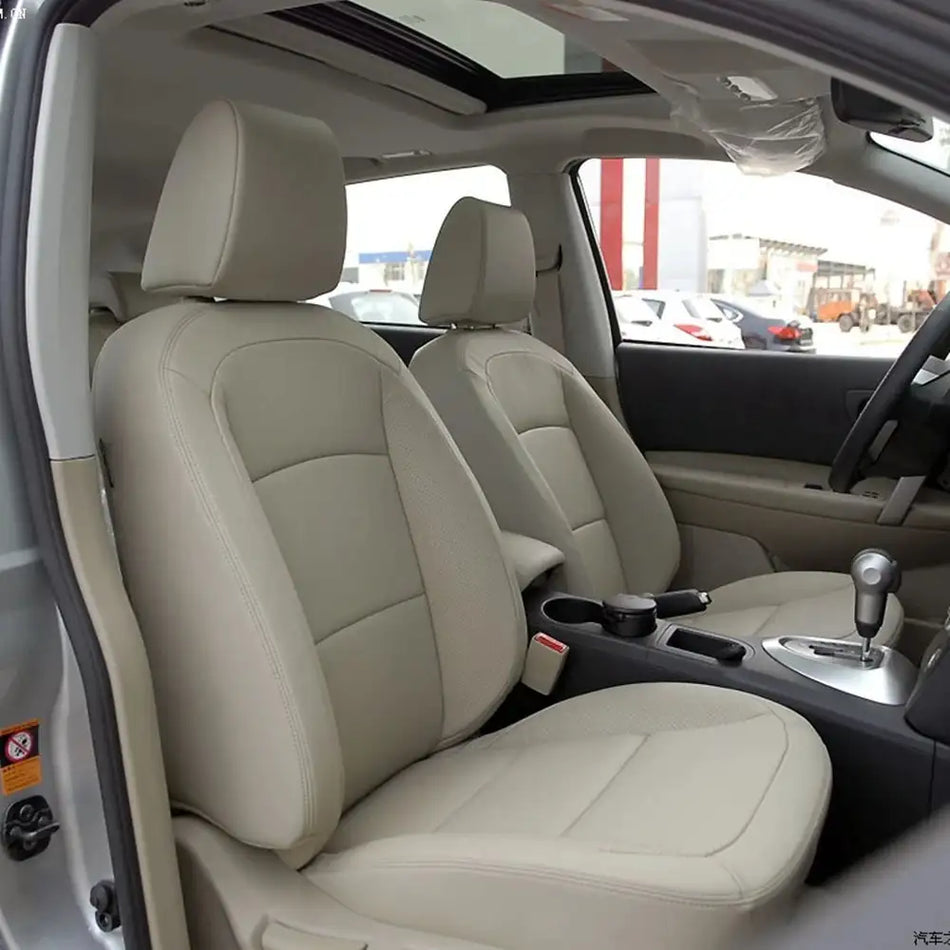 Nissan Qashqai J10 Faux Leather Custom Front Seat Covers