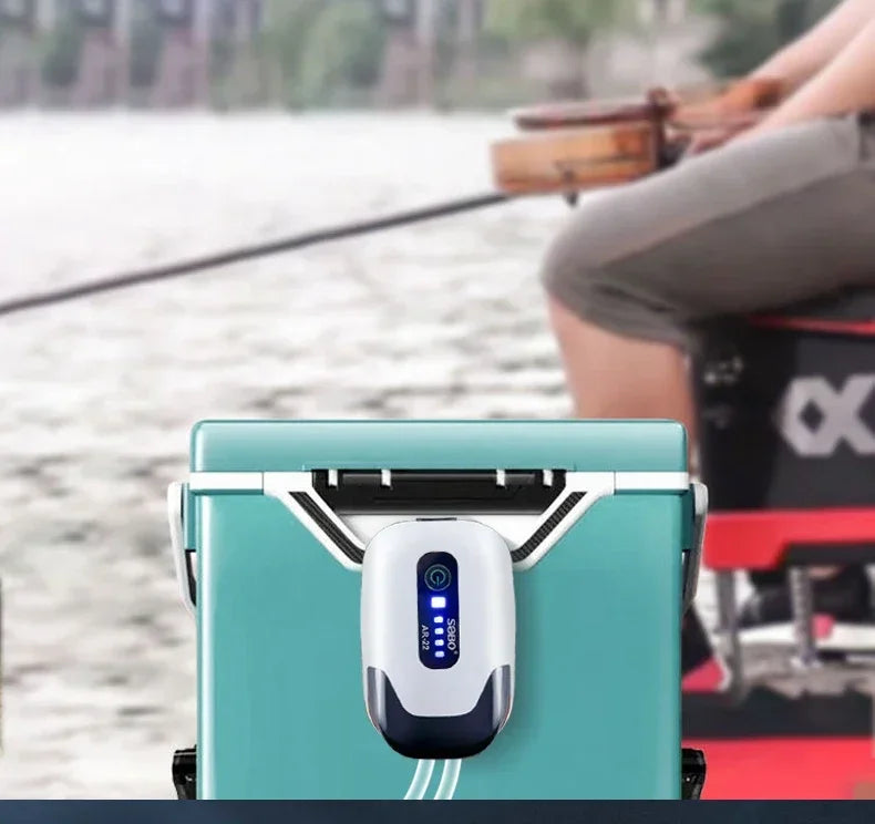 AR-33 Aquarium Oxygen Air Pump &ndash; Ultra Quiet USB Charging