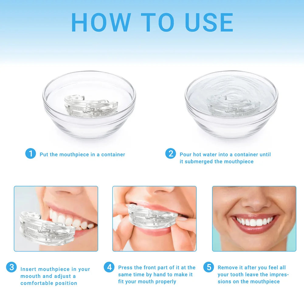 Merall Anti Snore Mouth Guard &ndash; Bruxism Sleep Aid Relief