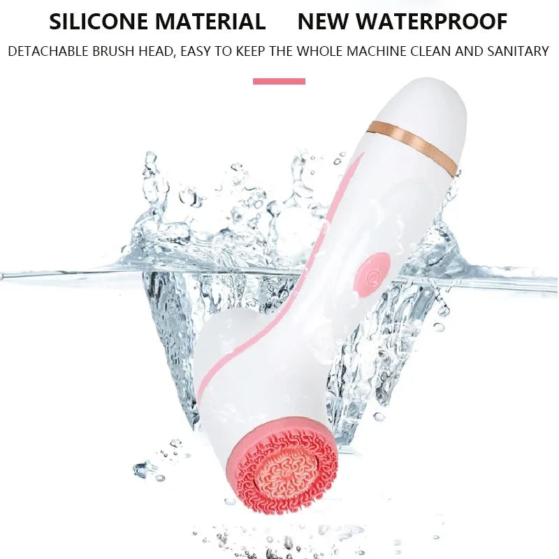 3 In 1 Electric Cleansing Brush &ndash; Ultrasonic Facial Cleaner