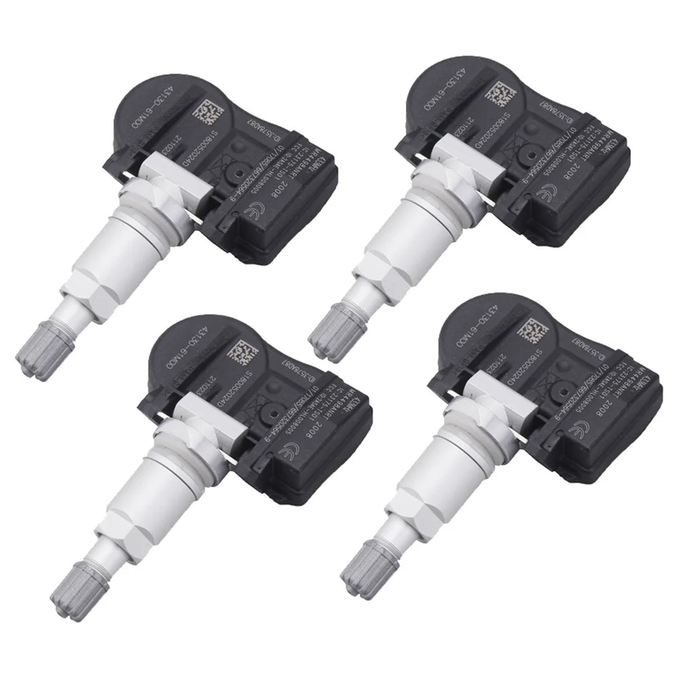 Tire Pressure Sensor Kit for Suzuki Grand Vitara 4-Piece Direct-Fit TPMS Replacement Set