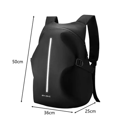 Riding Backpack Motorcycle Helmet Backpack Female Motorcycle Rider Waterproof Travel Bag Men's Large Capacity by InterCyprus Trading Ltd