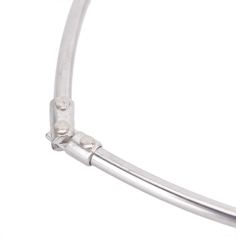 Gmarty Stainless Steel Folding Fishing Net Head - Compact and Durable