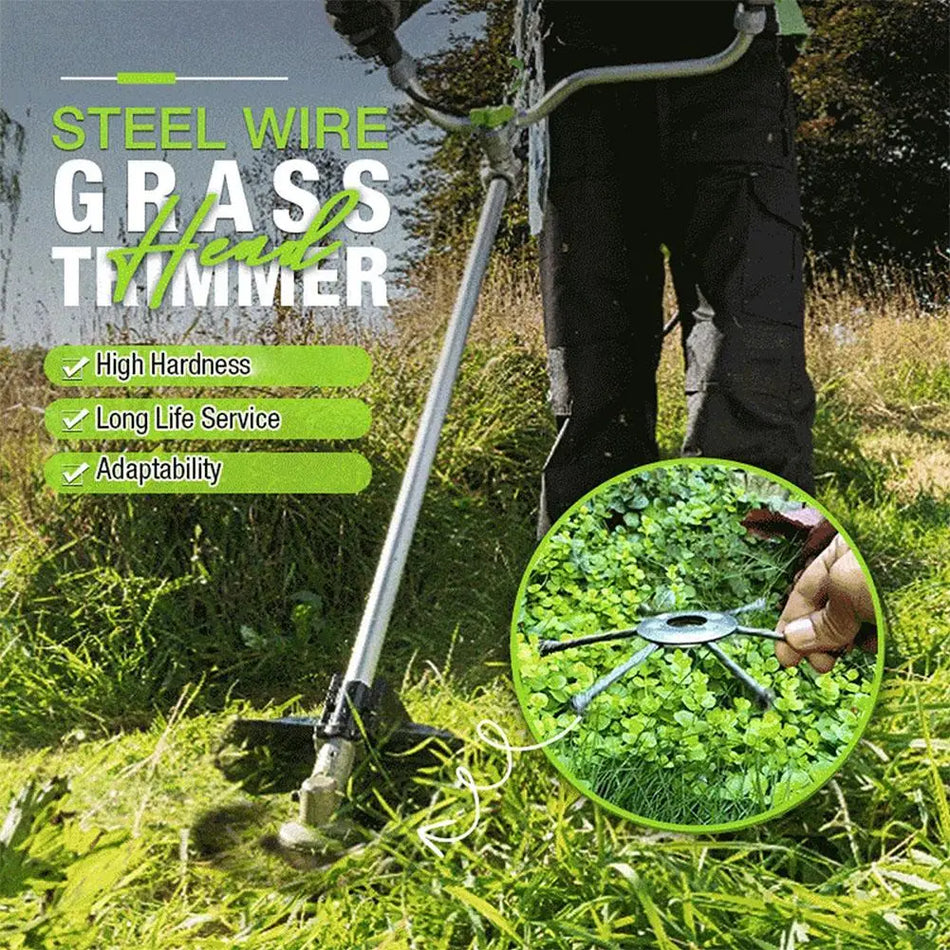 Steel Wire Weed Trimmer Head &ndash; Wear-Resistant and Anti-Corrosion