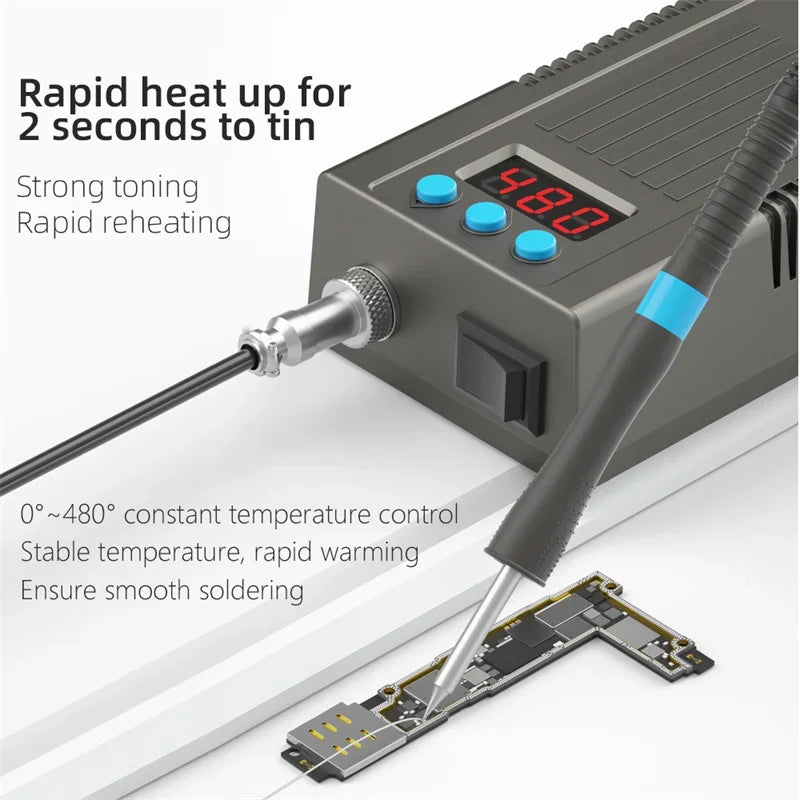 T12 Soldering Station 75W &ndash; 2s Fast Heating, Precise Control
