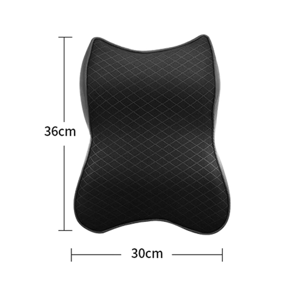 Car Headrest Cushion 3D Memory Foam Pillow - Neck Relief