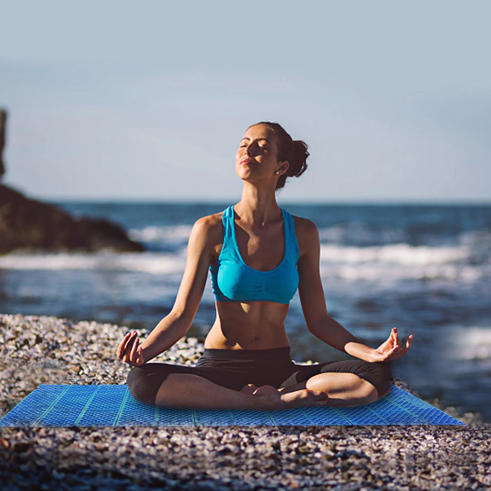 Folding Foam Mat Outdoor Camping Mat &ndash; Waterproof Pad