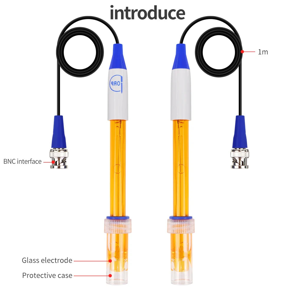 ORP Vervangende Sonde Hydrocultuur Elektrode Oxidatie Reductie Potentieel Test Bnc Q9 Connector Elektrode Snelweg