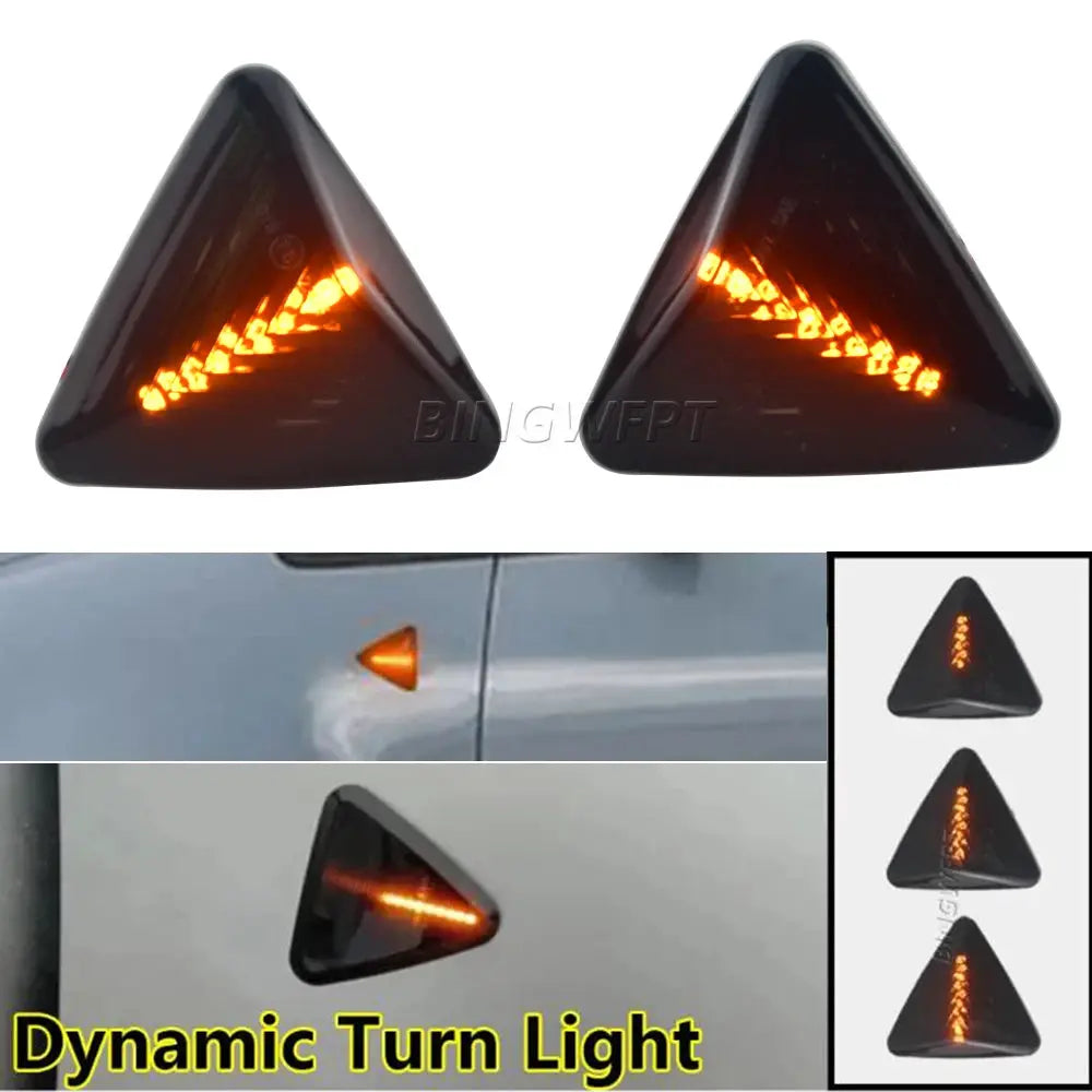 2Pcs LED Dynamic Side Marker Turn Signal Light For Mitsubishi Colt Z23 Z24 Z25 Z33 Z34 Z3 2004-2012 by InterCyprus Trading Ltd