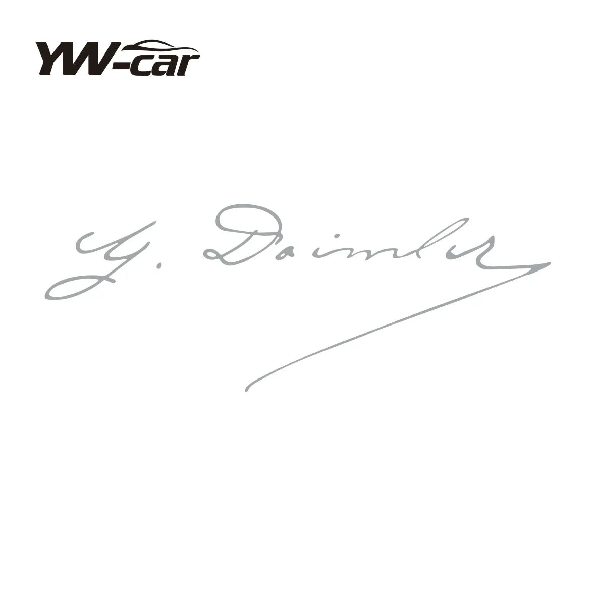 Mercedes Benz Dashboard Sticker Set - 2 Pcs Interior Vinyl Decals for C E S GLS M R A SL V GLC CLA Models Silver / 20x7.3cm 2pcs