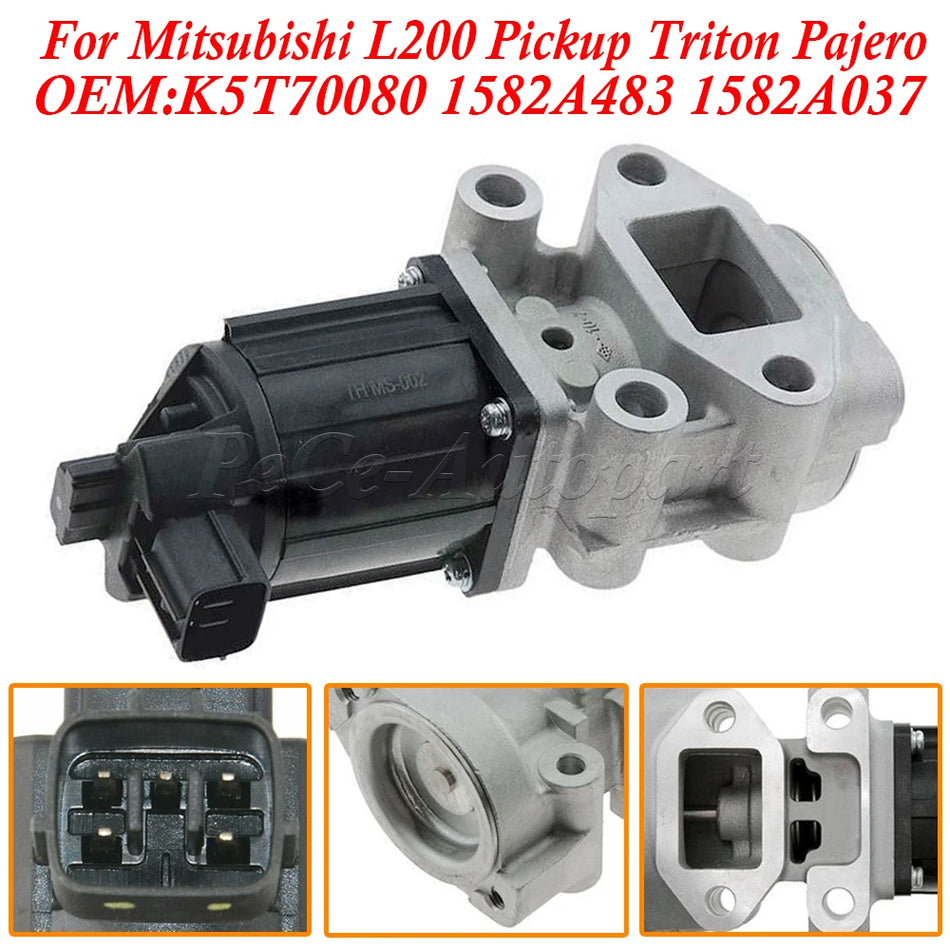 EGR Exhaust Valve For Mitsubishi L200 Triton Pajero K5T70080