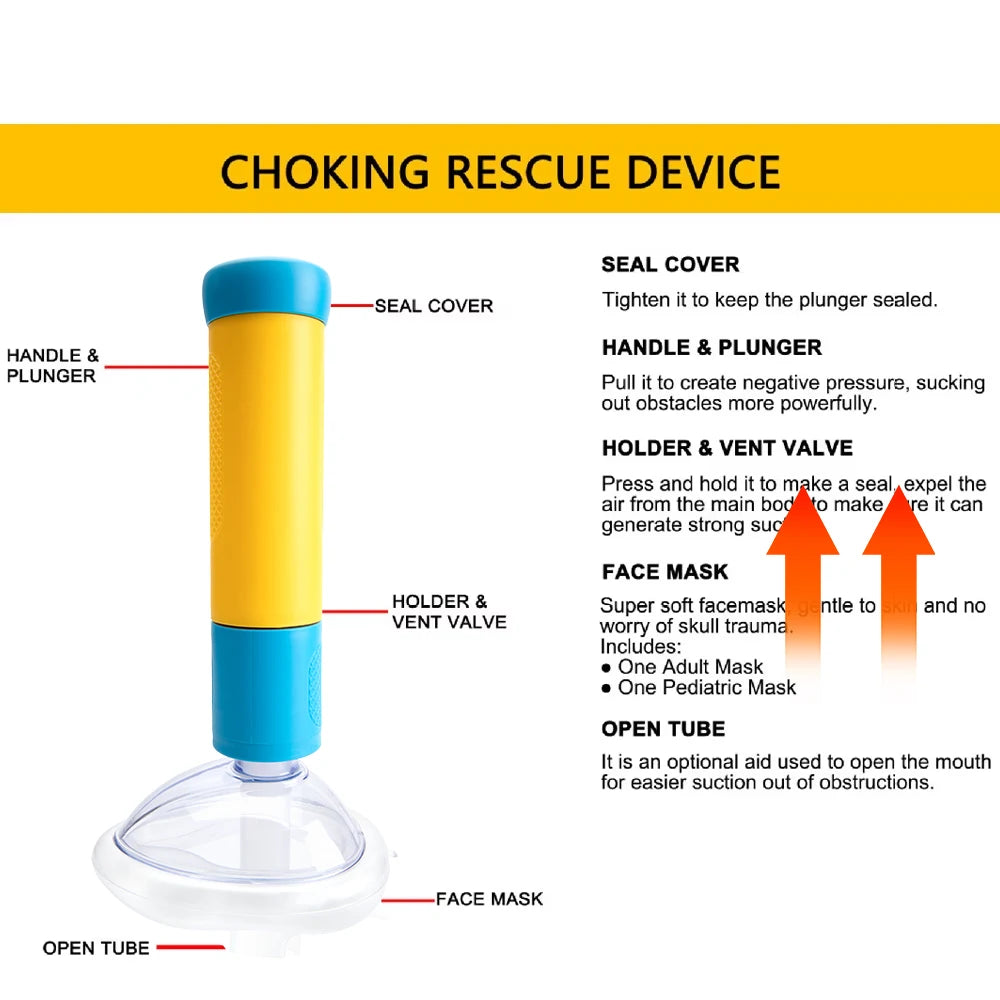 First Aid Kit Choking Emergency Device &ndash; Portable Rescue