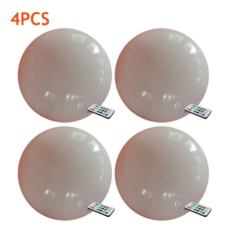 Floating Pool Lights 1-10Pcs 16 Colors &ndash; Colorful LED Glow 4PCS