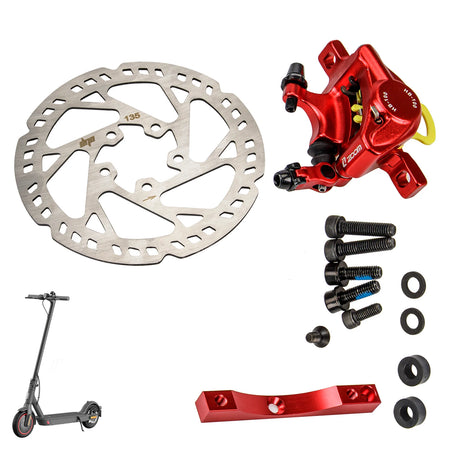 Xtech Aluminium Alloy Hydraulic Brake Kit &ndash; Durable Hydraulic Braking for Xiaomi M365 Series