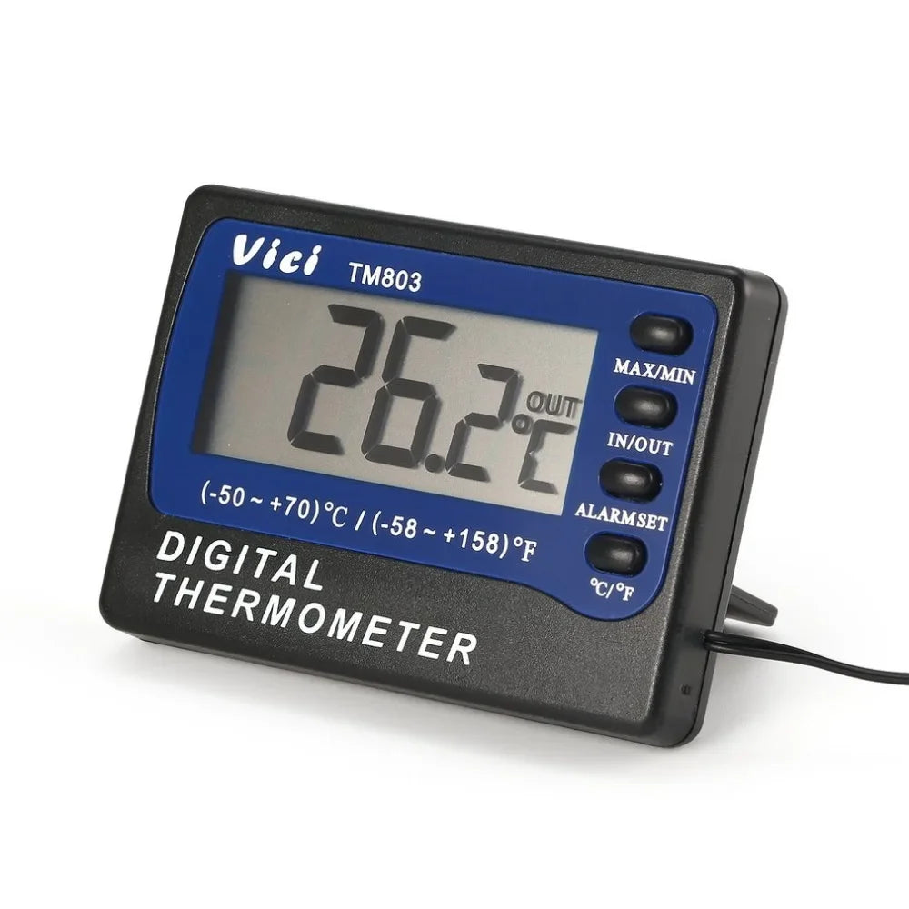 Vici TM803 &ndash; Digital Thermometer With Alarm For Fridge Default Title