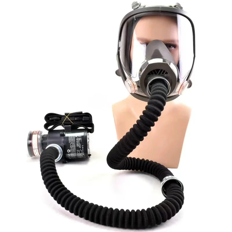 Protective Gas Mask Respirator Full Face &ndash; Constant Flow