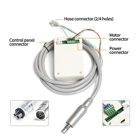 Dental TOP MATOR 2 &ndash; Blue Touch Screen Mini Brushless Motor