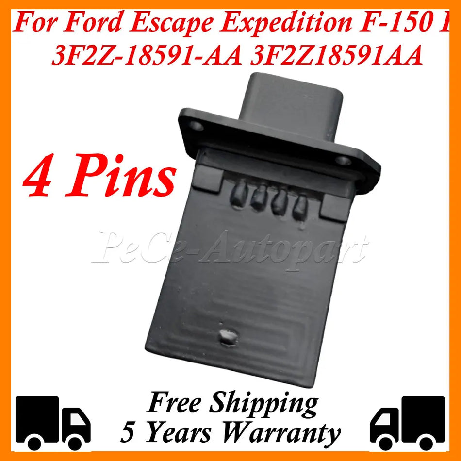 Rezystor silnika dmuchawy ogrzewania do Ford Escape F-150 F-250 3F2Z-18591-AA