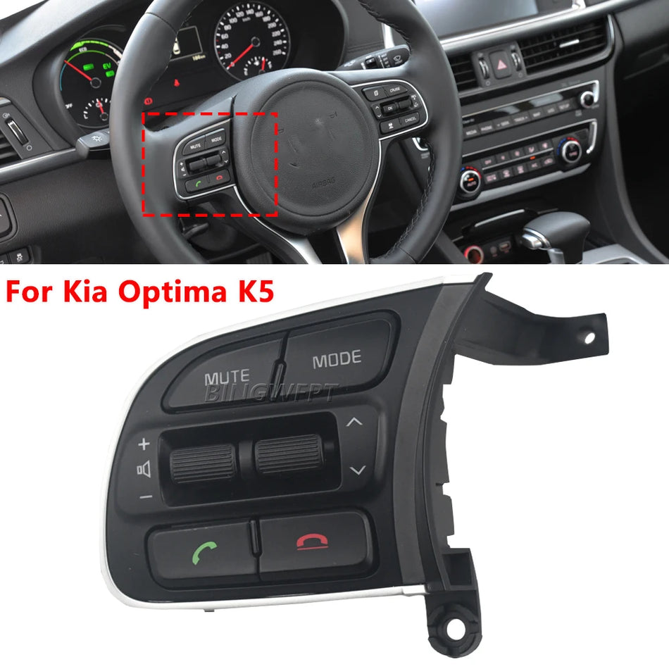 Butonii de control audio de pe volan ABS pentru Kia K5 Optima 2016-2019