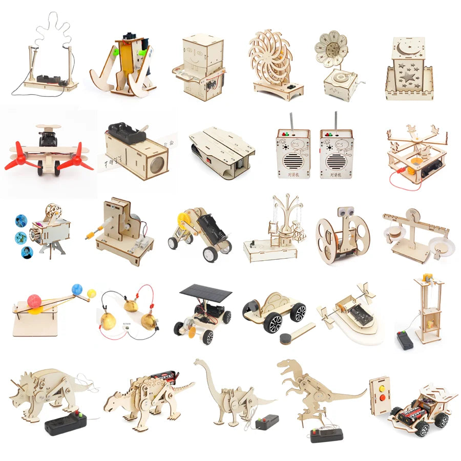 Σετ Κατασκευής Φυσικής DIY Εκπαιδευτικό Πείραμα Επιστήμης Σχολείο