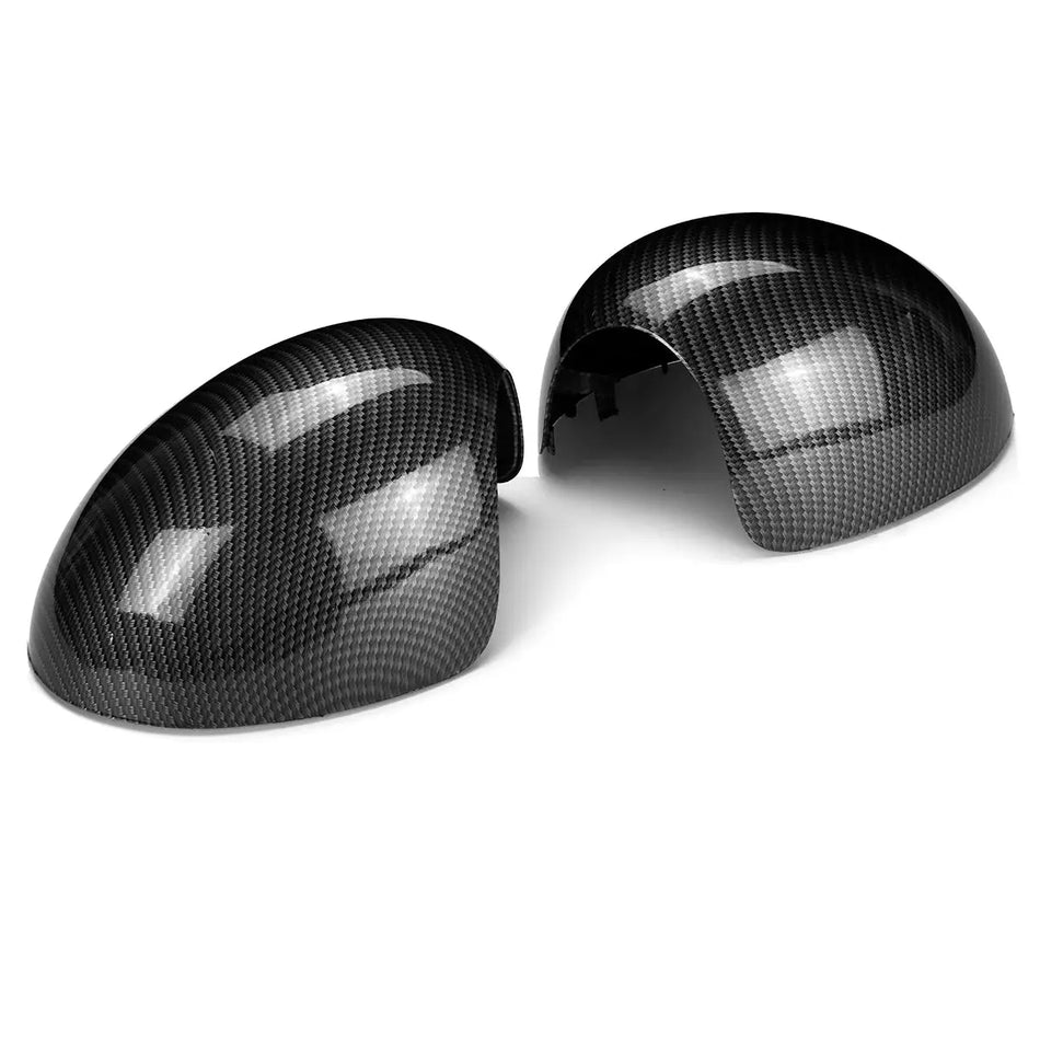 Plastic Front Door Mirror Caps for Mini Cooper R55 R56 R57 by InterCyprus Trading Ltd