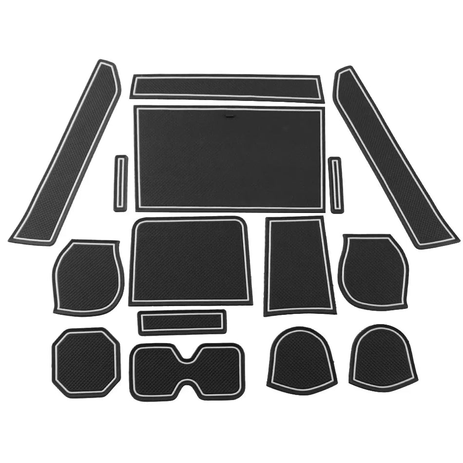 Suzuki Ignis стелки за врати, силиконови анти-прашни поставки за чаши 15 бр. против хлъзгане