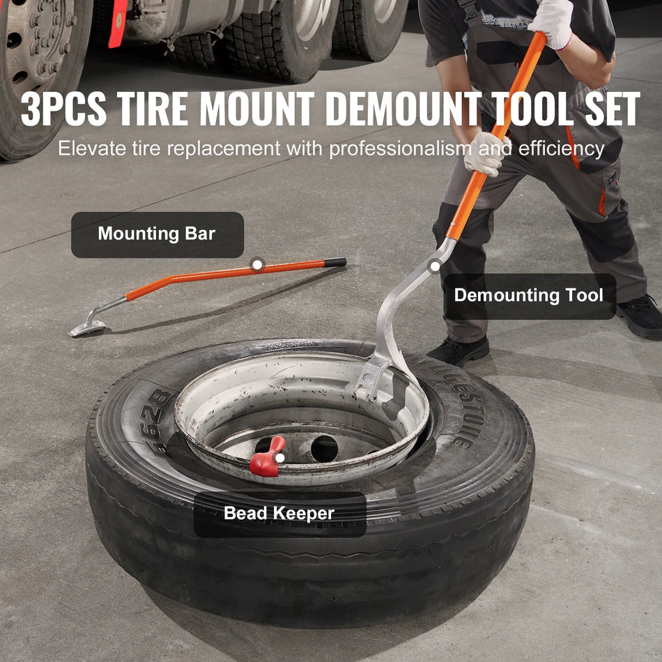 Εργαλείο Στήριξης και Αφαίρεσης Ελαστικών 22.5 έως 24.5 Ίντσες