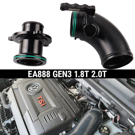 PIKBUK Car Turbo Inlet Outlet Upgrade Pipes Intake Tubes Turbo Muffler Delete For Golf 7 Audi A3 EA888 Gen3 by InterCyprus Trading Ltd