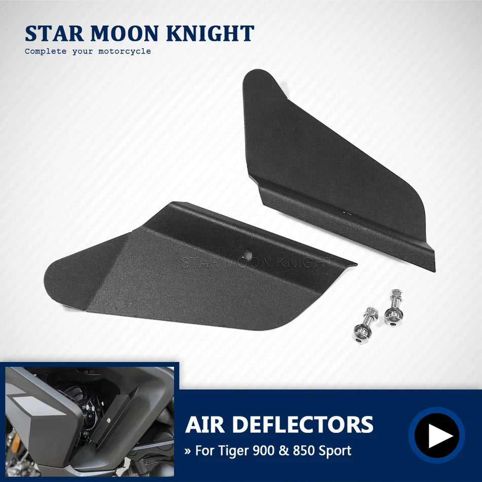 Ветровики Triumph Tiger 900 и 850 Sport, алюминиевые для улучшенного воздушного потока
