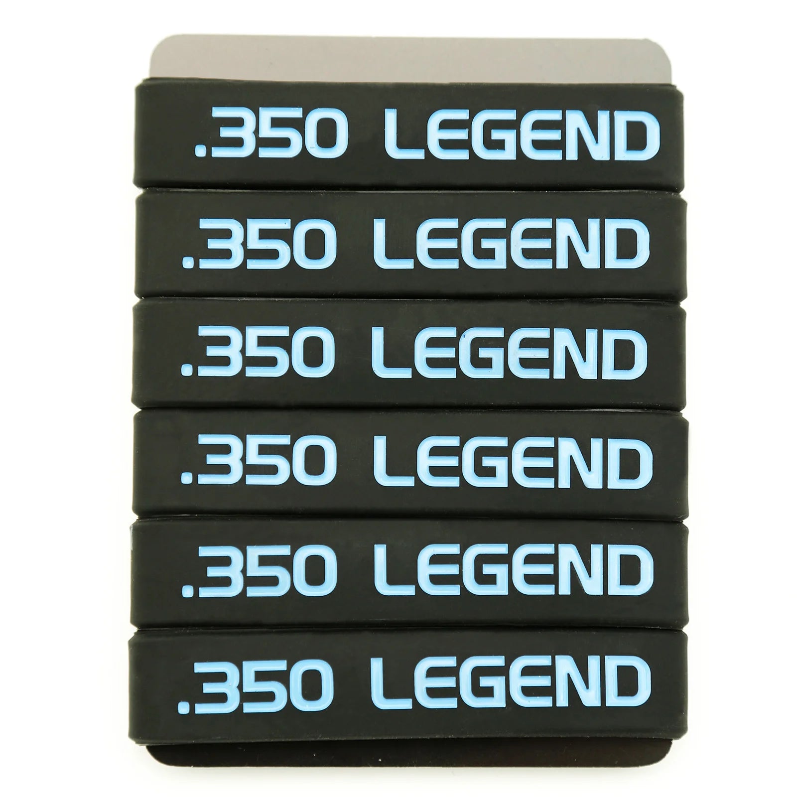 6 Pack Magazine Marking Bands &ndash; Multicolor For 7.62x39 350 LEGEND Blue