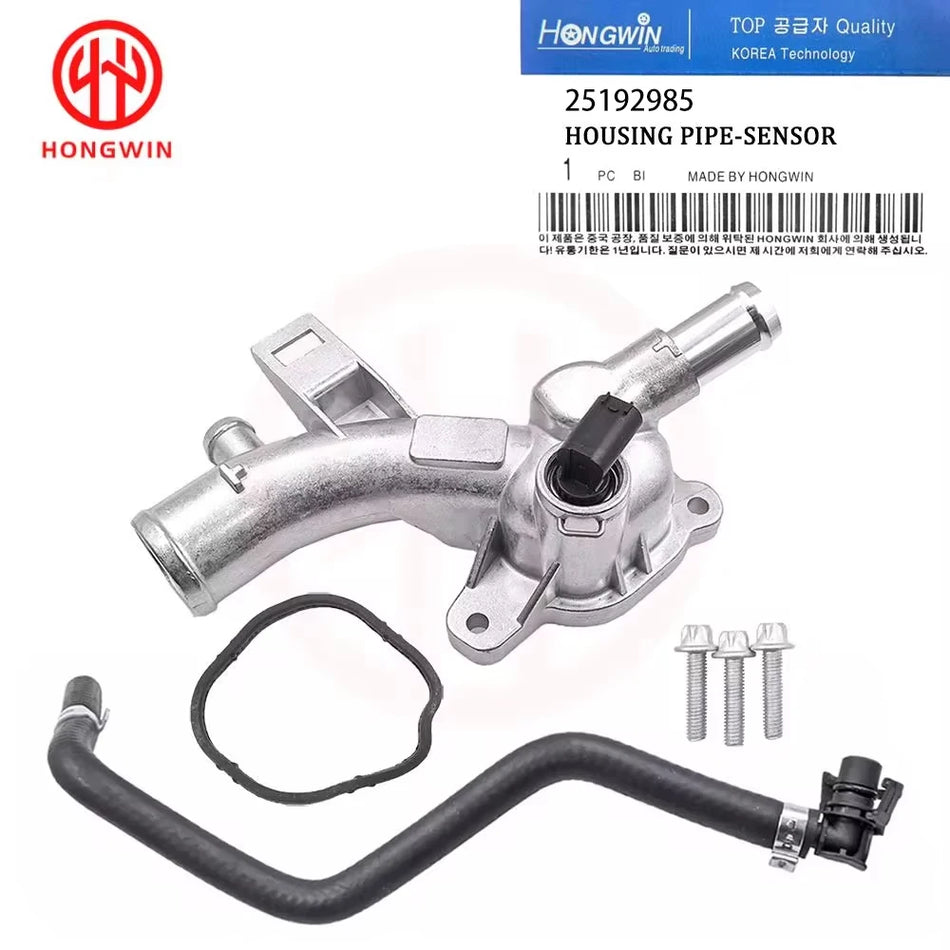 Thermostatgehäuse Wasserauslass PA66-GF30 für Opel Astra J, Corsa D, Meriva B