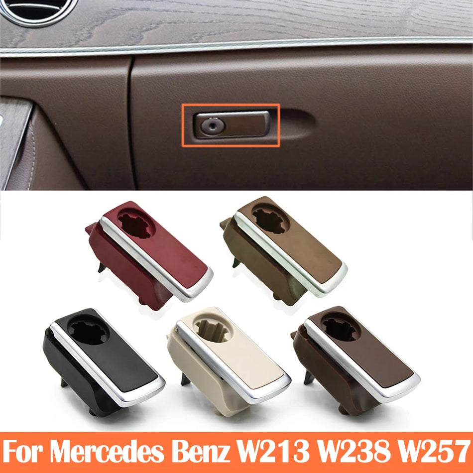 Zámok rukoväte odkladacieho priestoru PC ABS pre Mercedes-Benz W213 W238 W257 E-Class CLS-Class