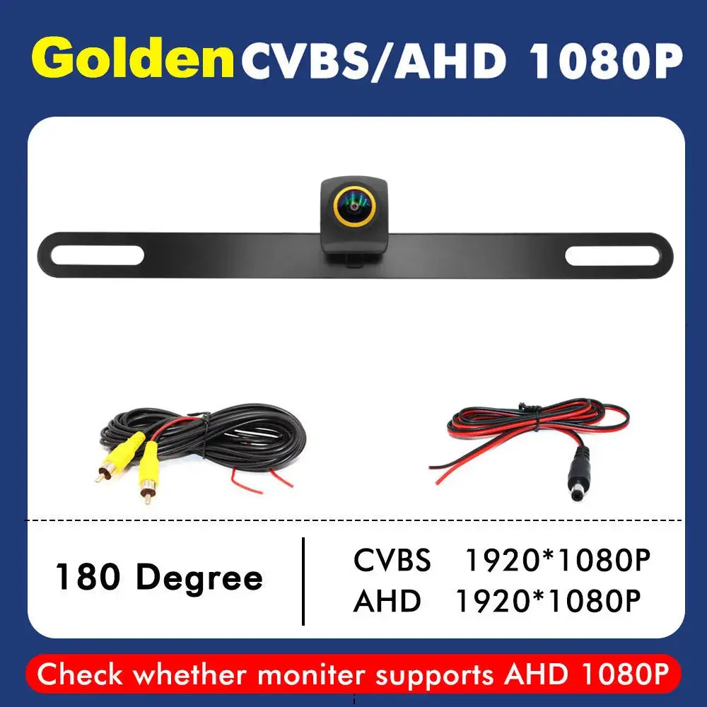 SMARTOUR 4K AHD 1080P CCD Car Rear View Camera License Plate Bracket Dash Camera Frame Bracket Decor Universal Car Accessories by InterCyprus Trading Ltd