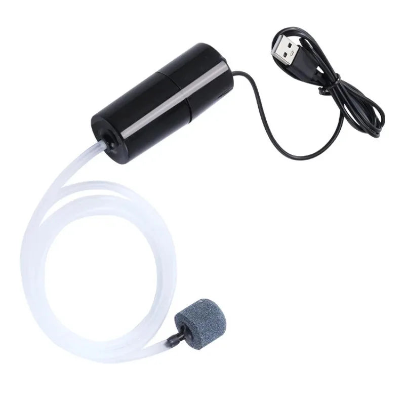 Aquarium Oxygen Air Pump USB Mini Aerator &ndash; Quiet Operation
