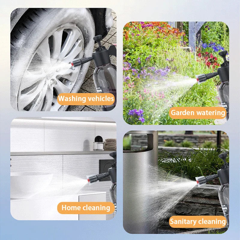 Seametal Car Wash Foam Sprayer 2L - Pneumatic Foam Cannon