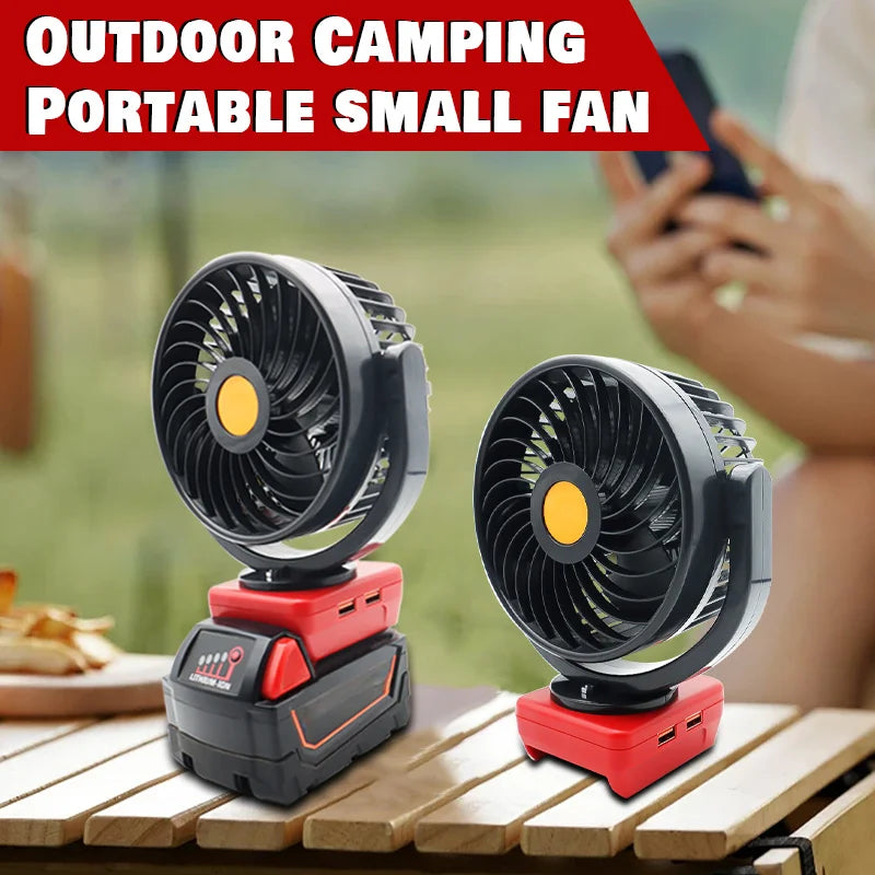 48-11-1835 Fold Fan USB Charger Power Bank - Fast Charge Default Title