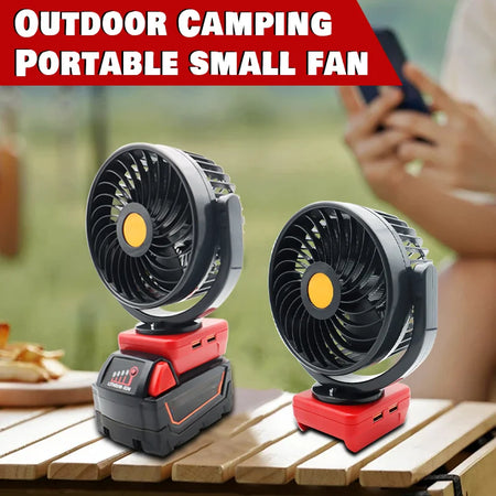 48-11-1835 Fold Fan USB Charger Power Bank - Fast Charge Default Title