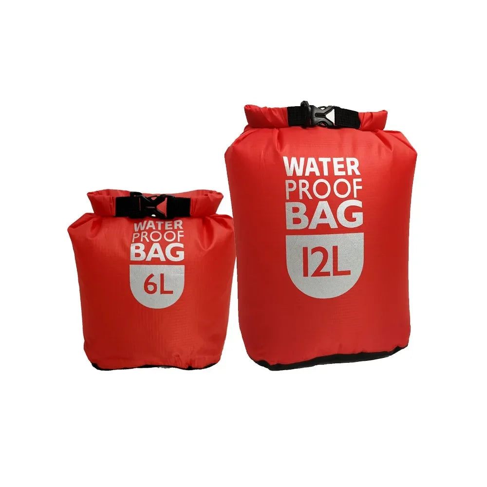 Waterproof Dry Sack Bag for Outdoor Adventures - 6L &amp; 12L Options