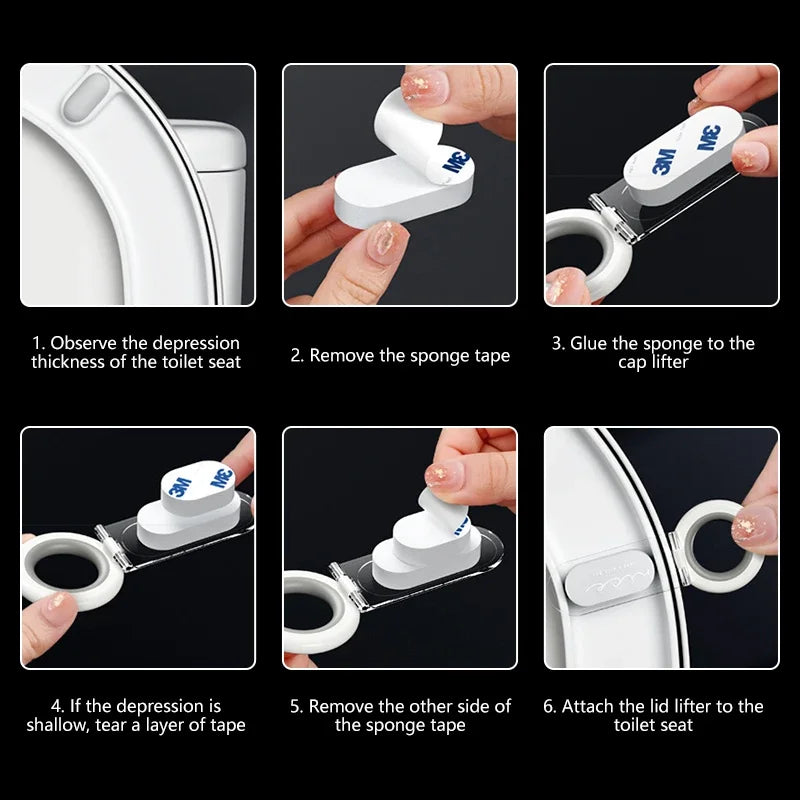 Multifunction Toilet Seat Lifter - Hygienic Hands Free Lift