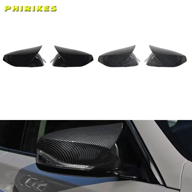 Oglekļa šķiedras sānu spoguļa vāks Infiniti Q50 Q60 Q70